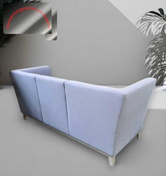 May - Sofa - 3-Sitzer - hellblau - 220x75x90