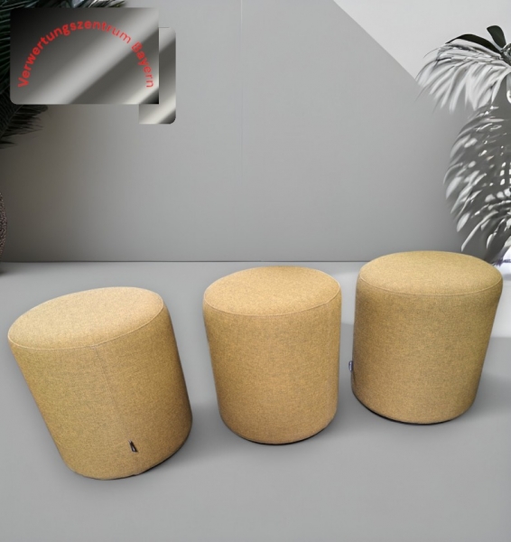 Narbutas - Giro - Sitz- / Rundhocker - gelb