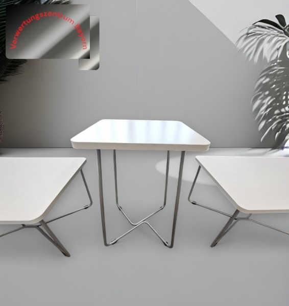 Steelcase - B-Free - 5-teilige Sitzecke - 2 x Sitzbank - 3 x Beistelltisch