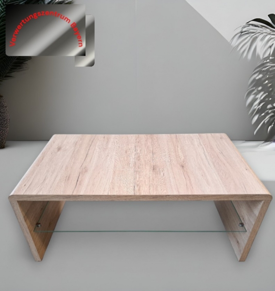 Couchtisch- / Beistelltisch - Holzoptik - 100x59x40