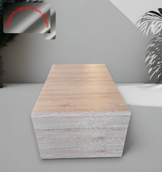 Couchtisch- / Beistelltisch - Holzoptik - 100x59x40