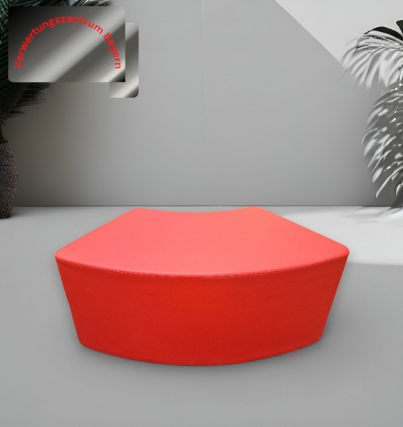 VS - Sitzmodul - Sitzbank - 60° Rundelement - gelb