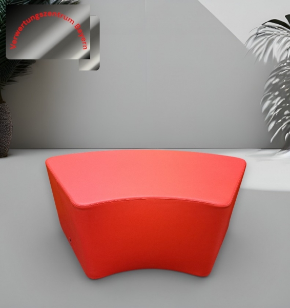 VS - Sitzmodul - Sitzbank - 60° Rundelement - gelb