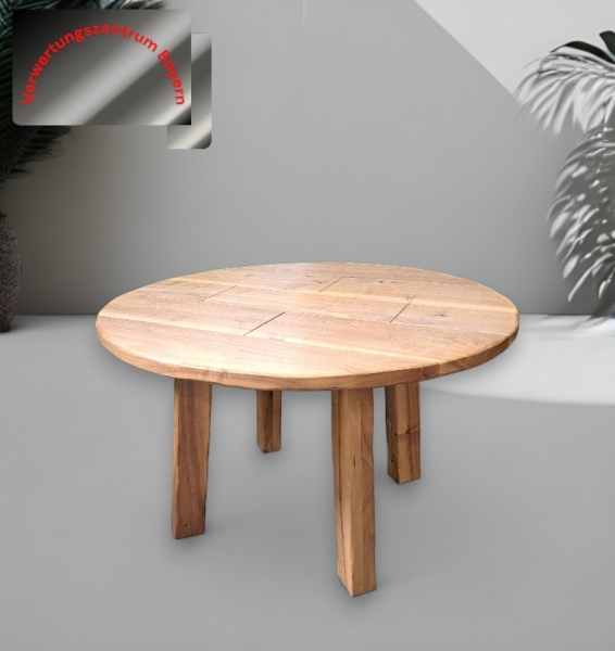 Rundtisch - Holz - Ø 119 cm - Höhe: 75 cm