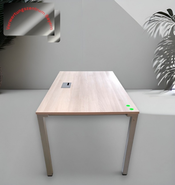 Steelcase - Schreibtisch - Akazie - 140x80