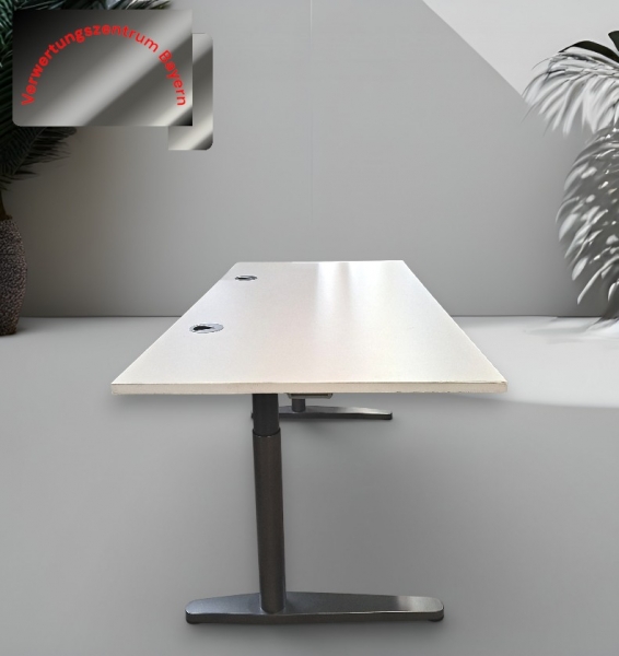 VS - Schreibtisch - weiß - 160x80