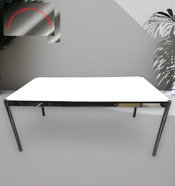 USM Haller - Schreib- / Besprechungstisch - weiß - 175x100