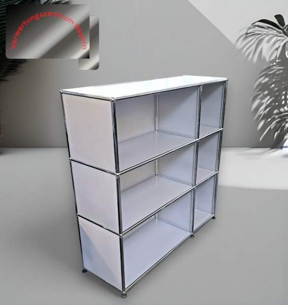USM Haller - Aktenregal - silbergrau - 110x35x110