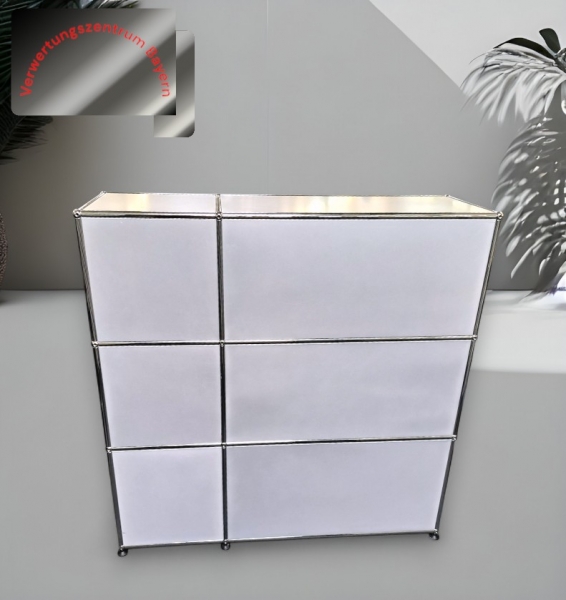 USM Haller - Aktenregal - silbergrau - 110x35x110