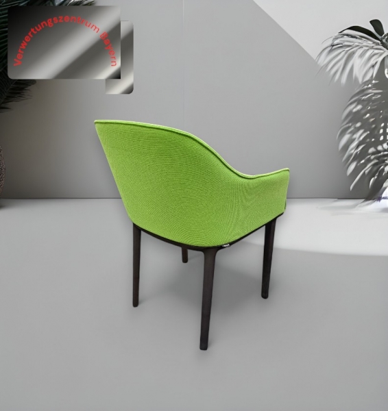 Vitra - Softshell - Besucherstuhl- / Loungesessel - grün