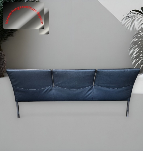 Walter Knoll - Jason - Sofa - 3-Sitzer - Leder - schwarz