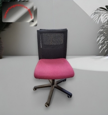 Emmegi - Besucher- / Drehstuhl - schwarz-lila