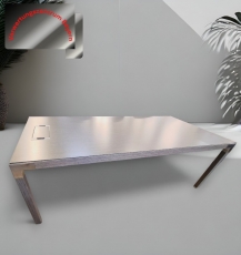 Ora - Konferenztisch - Schreibtisch - graubraun - 220x100