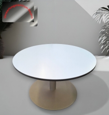 Rundtisch - weiß - Ø 120 cm
