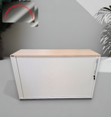 Nowy Style - Sideboard - weiß-Akazie - 2-OH - 120x77