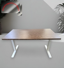 Meroni Italy - Schreibtisch - nussbaum - 140x80