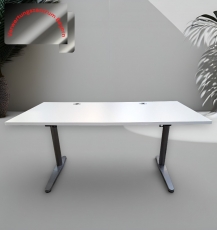 VS - Schreibtisch - weiß - 160x80