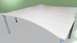 Samas - Schreibtisch - Ahorn - 180 cm
