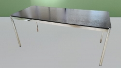 USM Haller - Schreibtisch - schwarz - 175x75